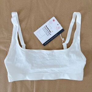 Lululemon | Wundermost Scoop-Neck Bralette | Sz 2 | White | NWT